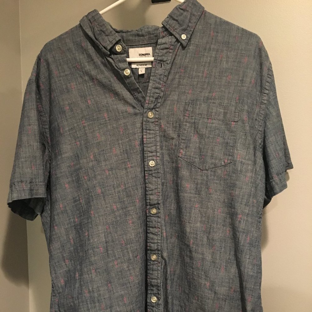 Sonoma Modern Fit Button Up